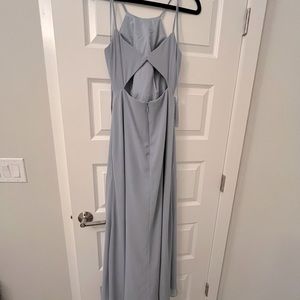 Azazie Cecile Dusty Blue size A2